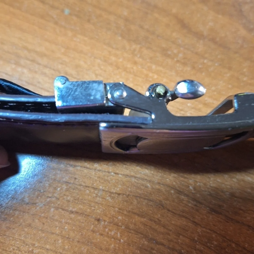 Men's Brown 42cLeather Belt with Silver Cam Buckle